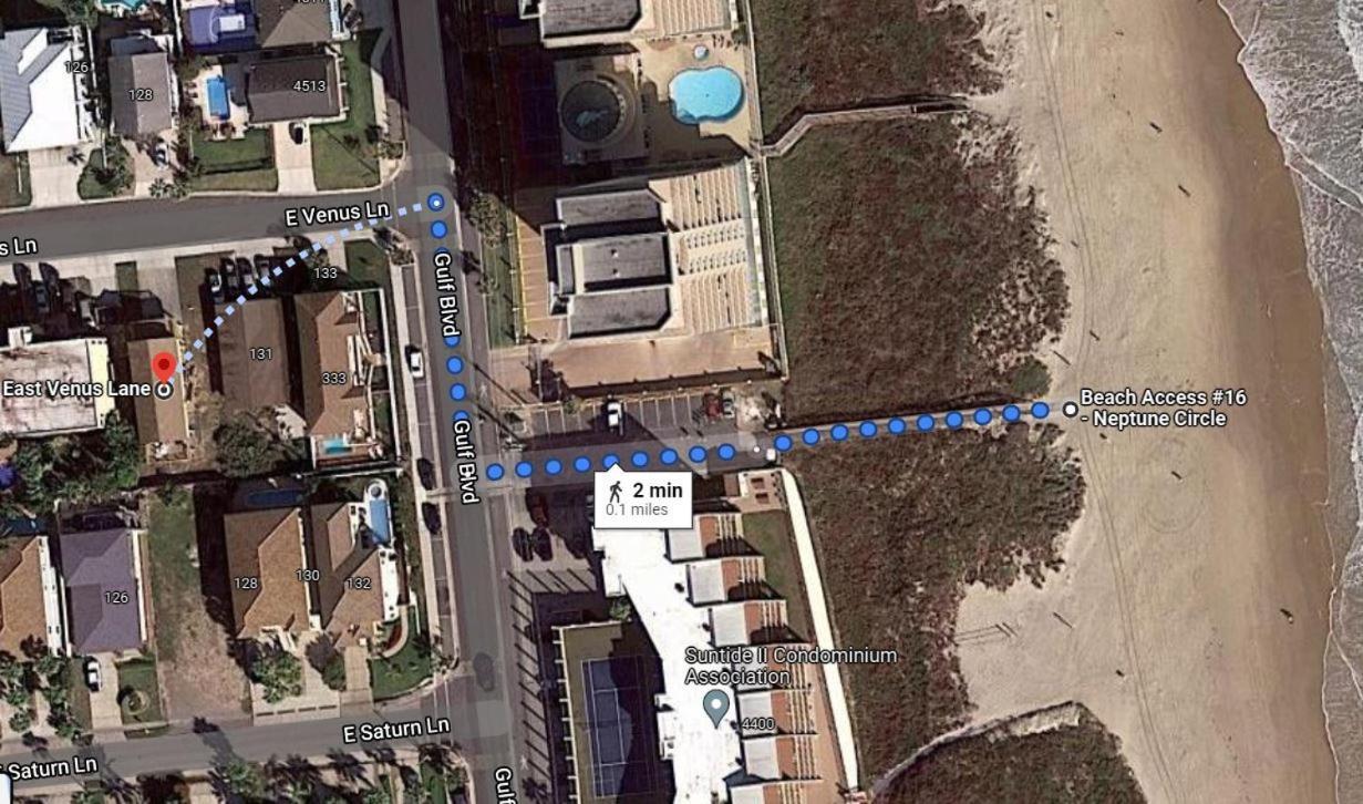 House Of Neptune Steps From The Sea And Private Pool South Padre Island Εξωτερικό φωτογραφία