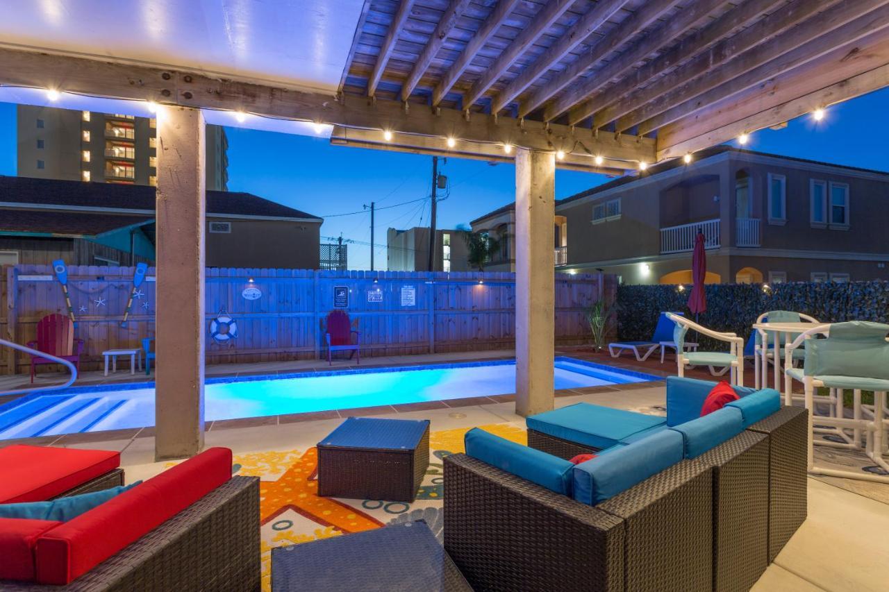 House Of Neptune Steps From The Sea And Private Pool South Padre Island Εξωτερικό φωτογραφία