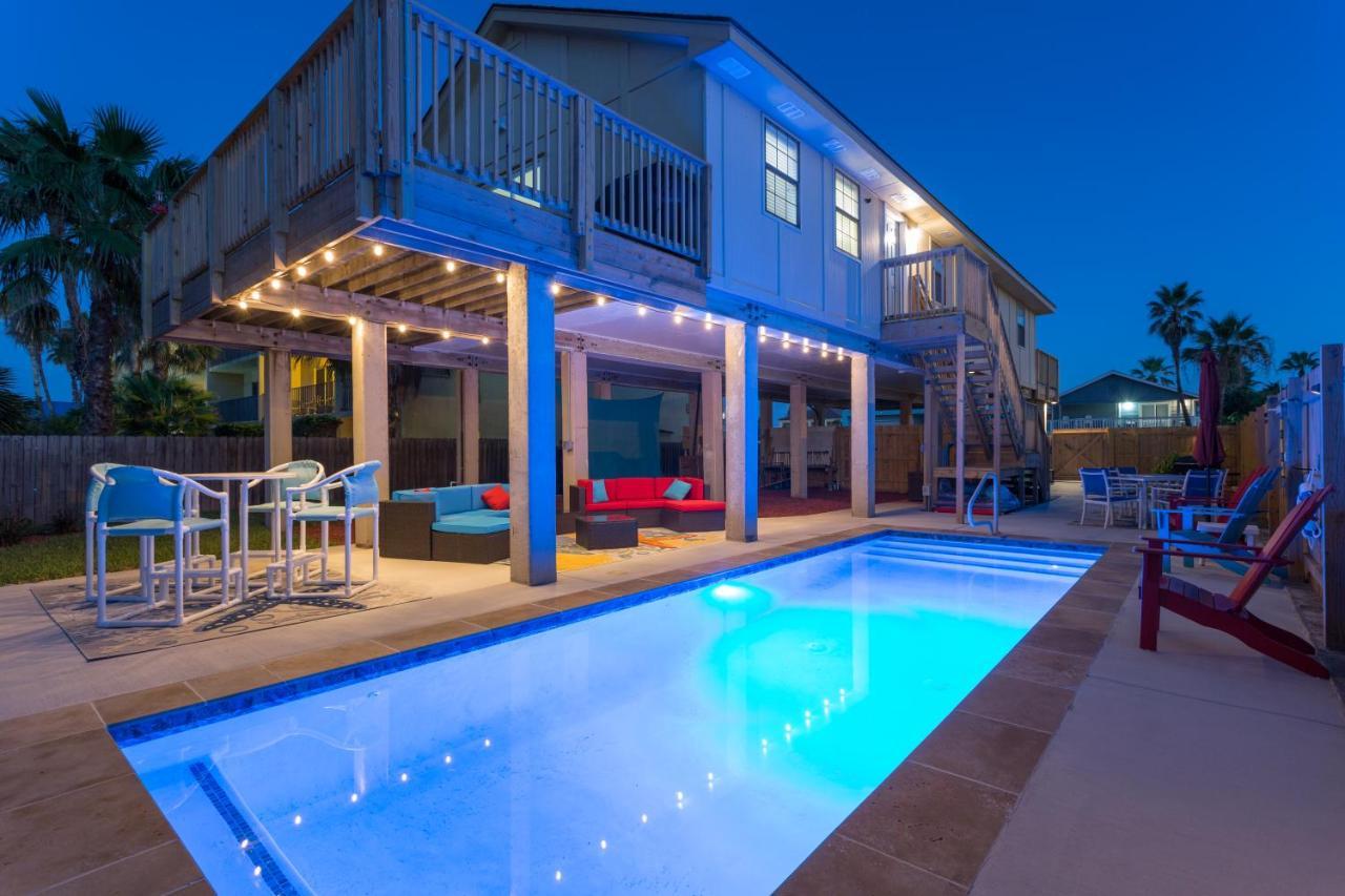 House Of Neptune Steps From The Sea And Private Pool South Padre Island Εξωτερικό φωτογραφία